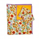 Bonnie and Neil | Quilted Throw | Mini Marigold Multi Bonnie and Neil | Quilted Throw | Mini Marigold Multi